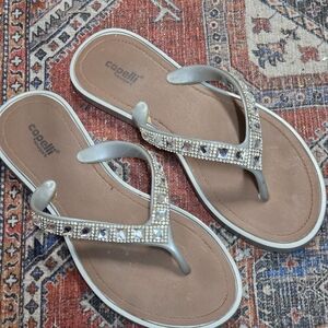 Capelli of New York Women's Gray Sandals